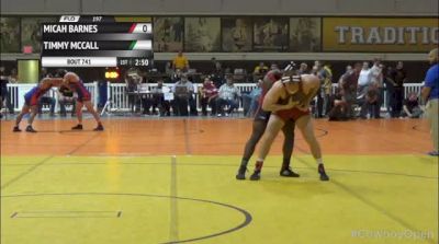 197lbs Finals Timmy McCall (WISC) vs. Micah Barnes (NEB)