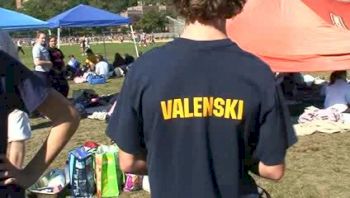 Coach Degs on the Soph Valenski