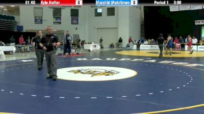 61kg Semi-finals Kyle Hutter (TMWC) vs. Murshid Mutalimov (Russia)