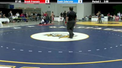 97kg Semi-finals Enock Francois (NYAC) vs. David Zabriskie (LVWC)