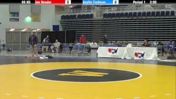 86kg 3rd Place Match Jon Reader (USA) vs. Austin Trotman (USA)