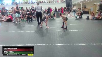 48 lbs Round 8 (10 Team) - Weston Olvera, Florida Scorpions Gold vs Troy O`Dell, Finger Lakes Elite Black