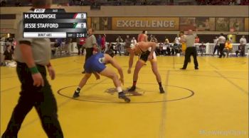 165lbs Semi-finals Jesse Stafford (AF) vs. Mitchell Polkowske (NCO)