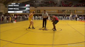 197lbs Semi-finals Timmy McCall (WISC) vs. Shane Woods (WYO)