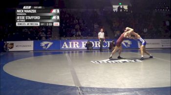 165lbs Match Jesse Stafford (Air Force) vs. Nick Wanzek (Minnesota)