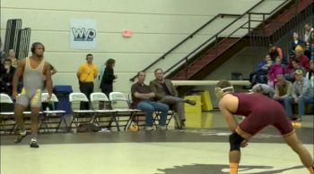 157lbs Match Archie Colgan (Wyoming) vs. Dylan Ness (Minnesota)