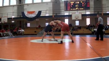 285lbs Match Collin Campbell (UVA) vs. Justin Kozera (GW)