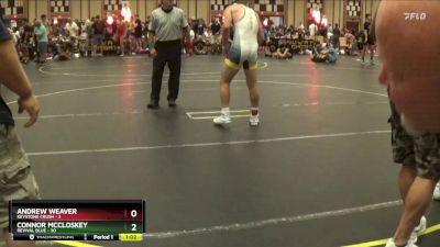 180 lbs Round 3 (6 Team) - Connor McCloskey, Revival Blue vs ANDREW WEAVER, Keystone Crush