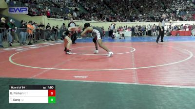 113 lbs Round Of 64 - Blake Parker, PC Takedown vs Thang Sang, Tulsa Union