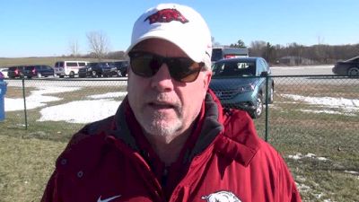 Arkansas' Chris Bucknam on his team and looking forward to track season