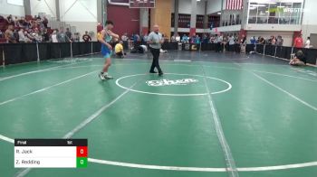 125 lbs Final - Ryan Jack, Empire vs Zachary Redding, Barn Brothers
