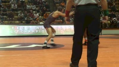 157lbs Match Josh Demas (TOSU) vs. Sal Mastriani (VT)