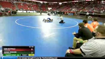 D3-106 lbs Champ. Round 1 - Sam Schmalz, Reedsville vs Derek Godard, Auburndale