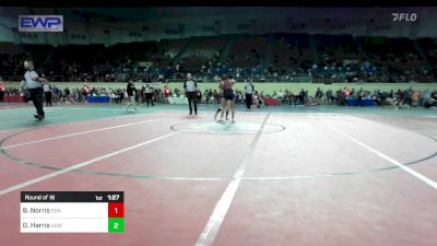 101 lbs Round Of 16 - Bristol Norris, Edmond North vs Dakota Harris, Union Girls JH