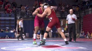 285lbs Semi-finals David Ng (Harvard) vs. Juan Adams (VMI)