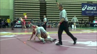 184lbs Match Jakob Scheffel vs. Quinton Rosser (NIU)