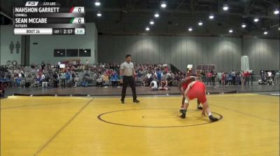 125lbs Round 1 Nahshon Garrett (Cornell) vs. Sean McCabe (Rutgers)