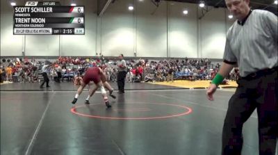 197lbs Quarter-finals Scott Schiller (Minnesota) vs. Trent Noon (Northern Colorado)