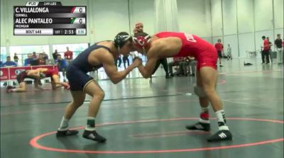 149lbs Finals Christopher Villalonga (Cornell) vs. Alec Pantaleo (Michigan)