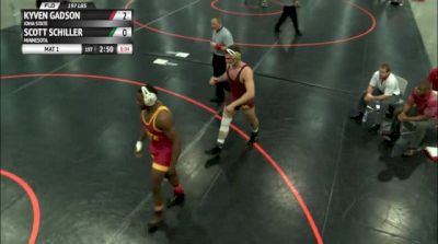 197lbs Finals Kyven Gadson (Iowa State) vs. Scott Schiller (Minnesota)