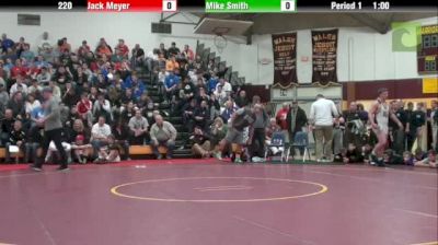 220lbs 5th Place Match Michael Smith (McDonogh) vs. Jack Meyer (Moeller)