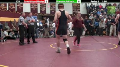 170 3rd, David-Brian Whisler, Howland vs Brandon Dallavia, Blair