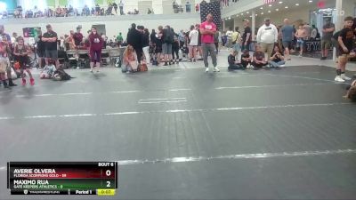 80 lbs Round 2 (10 Team) - Averie Olvera, Florida Scorpions Gold vs Maximo Rua, Gate Keepers Athletics