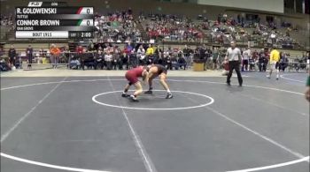 106 lbs Finals: Connor Brown vs. Rhett Golowenski