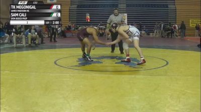 132lbs Semi-finals Sam Cali (Don Bosco) vs. TK Megonigal (James Madison)