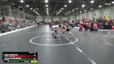 82 lbs Quarterfinal - Evan Hasselbring, Winfield vs Jace Sharples, Ogden`s Outlaws