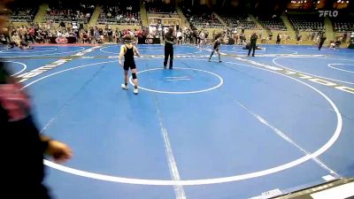 80 lbs Rr Rnd 5 - Fernando Jimeno, Tulsa Blue T Panthers vs Eli Shaffer, R.A.W.