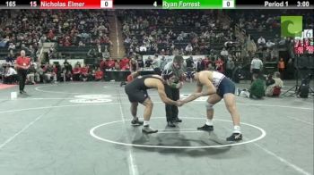 165lbs Match Nick Elmer (Drexel) vs. Ryan Forrest (GMU)