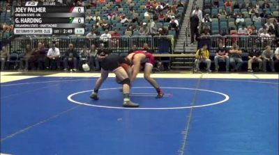 133lbs Match Joey Palmer (Oregon State) vs. Gary Wayne Harding (Oklahoma State)