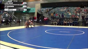 197lbs Match Luke Bean (Oklahoma State) vs. JT Goodwin (Cal Poly)