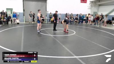 152 lbs Round 1 - Braidin Martin, Interior Grappling Academy vs Yanis Ivanov, Juneau Youth Wrestling Club Inc.