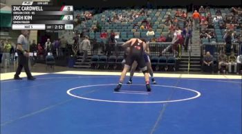 184lbs Match Josh Kim (Simon Fraser) vs. Zac Cardwell (Oregon State)