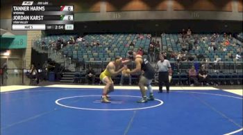 285lbs Match Tanner Harms (Wyoming) vs. Jordan Karst (Utah Valley)