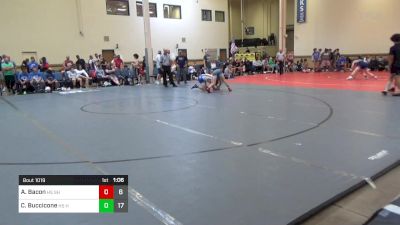 138 lbs Rr Rnd 3 - Asher Bacon, HS Short Time vs Cohen Buccicone, HS Hutchy Hammers