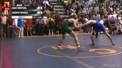 152lbs Quarter-finals Joe Tavoso (Delbarton) vs. Jake Wentzel (South Park)