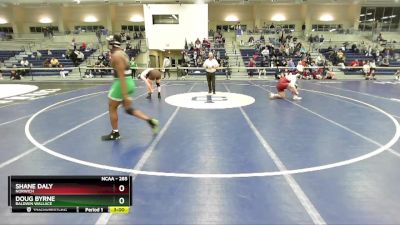 285 lbs Champ. Round 2 - Doug Byrne, Baldwin Wallace vs Shane Daly, Norwich