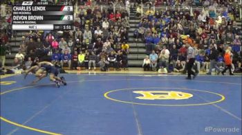 113lbs Finals Devin Brown (Franklin Reg) vs. Charlie Lenox (McDowell)