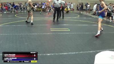 140 lbs Round 1 - Levi Frazer, Yale Jr. Bulldogs vs Luke Burgar, Best Trained