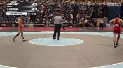 133lbs Round 3 Mark Grey (Cornell) vs. Gary Wayne Harding (Oklahoma State)