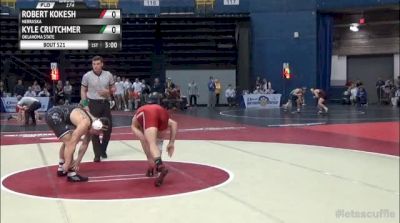 174lbs Quarter-finals Robert Kokesh (Nebraska) vs. Kyle Crutchmer (Oklahoma State)