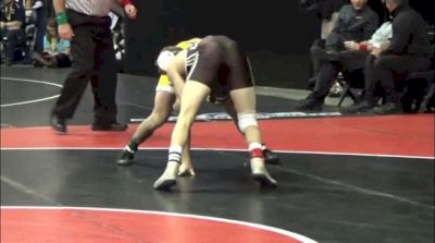 125lbs Round 3 Scotty Parker (Lehigh) vs. Tyler Cox (Wyoming)