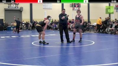 182lbs Match Riley Demoss (Marmion) vs. Brady Neyrinck (Bettendorf)