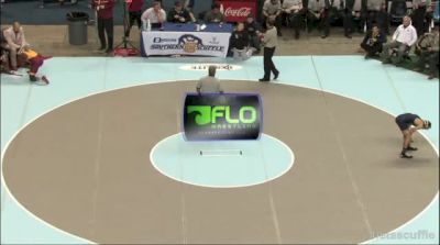 133lbs Finals Earl Hall (Iowa State) vs. Rossi Bruno (Michigan)