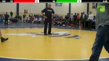 182lbs Match Prince Hyeamaug (Apple Valley) vs. Patrick Brucki (Carl Sandburg)