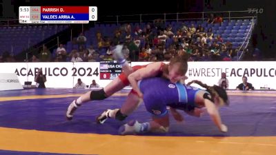 53 kg Quarterfinal - Dominique Parrish, USA vs Antonia Valdes, CHI