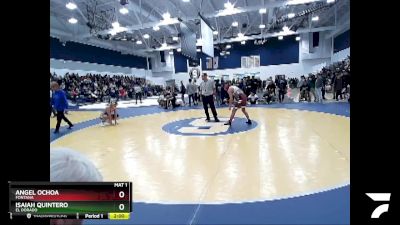 120 lbs Champ. Round 2 - Isaiah Quintero, El Dorado vs Angel Ochoa, Fontana